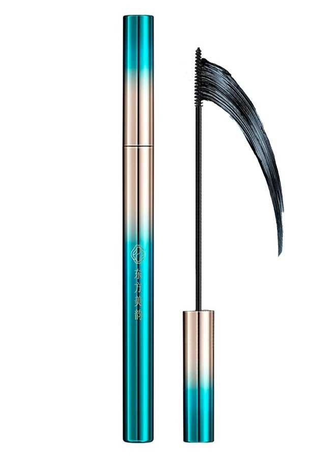 GHFCZOO Waterproof Ultra Fine Black Mascara for Short Lashes - Skinny Brush for Tiny Eyelashes, Lengthening & Thickening - Image 1